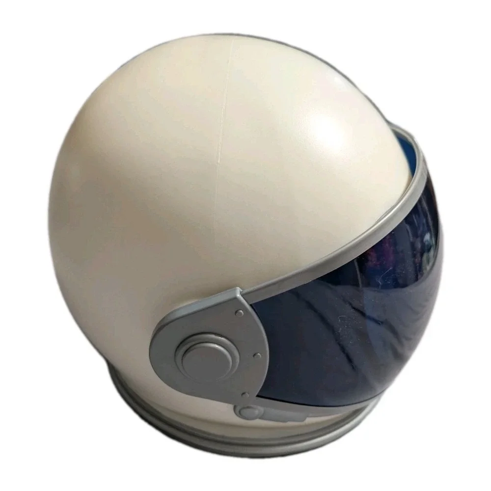 Spirit Halloween Astronaut Helmet White Space Costume Cosplay Adult w/ Box